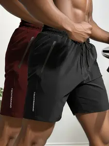 Men's Summer Casual Shorts, Comfortable Cotton Blend, Perfect for Daily Wear, Stylish and Breathable, Ideal for Beach and Park Outings