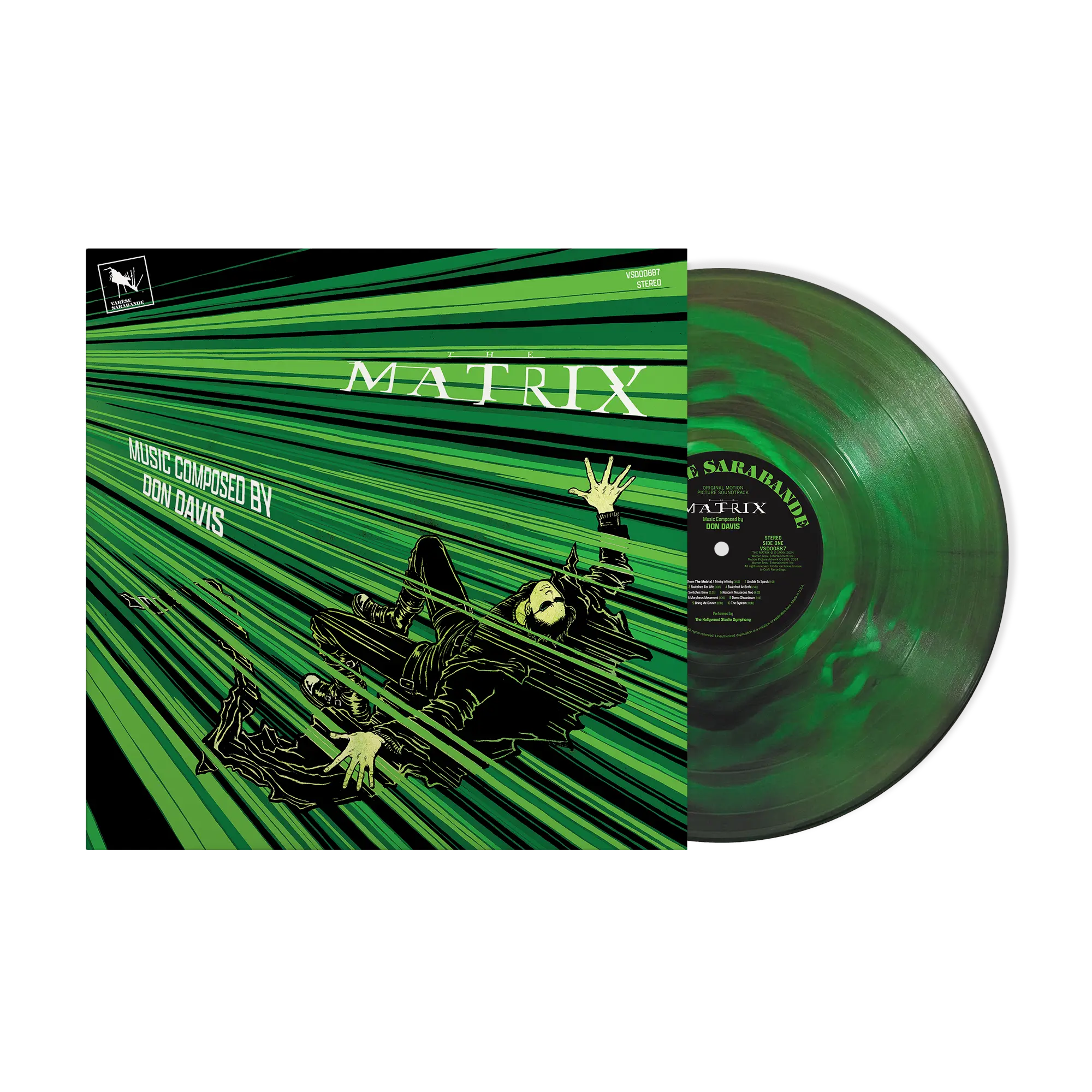 Don Davis - The Matrix (25th Anniversary Edition - Cyber Swirl Green LP)