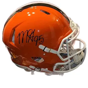 Myles Garrett All-Pro Defensive End Cleveland Browns Autographed Full-Size Authentic Riddell On-Field Speed Helmet (Fanatics) - Not a low quality knockout Helmet!