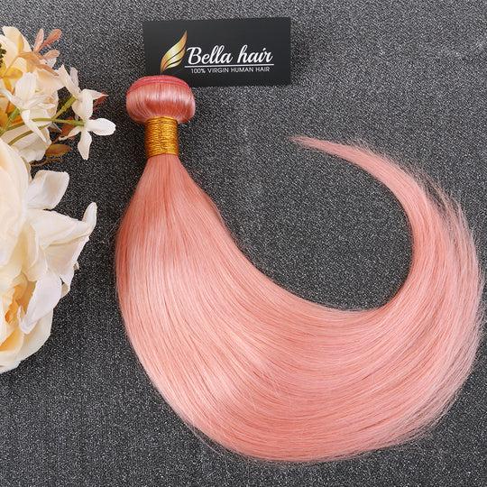 Hair Bundles Pink Straight