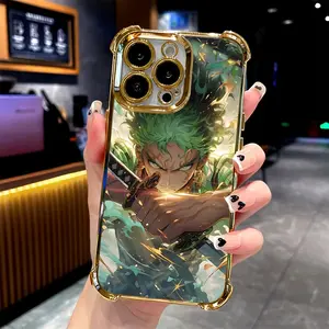 Phone Case: Anime P- Z-ZoroS Phone Case Compatible with iPhone 17 Air 16 15 14 13 12 11 Pro Max Plus Samsung Galaxy S25 S24 S23 S22  Ultra Plus - Shockproof Clear Soft Back Cover
