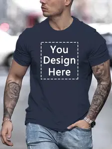 Custom T-shirts, custom gifts for loved ones, personalized T-shirts for men, casual short sleeved summer custom printed T-shirts