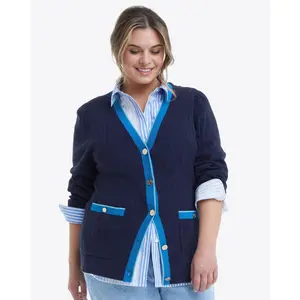 Cassadee Cardigan in Navy