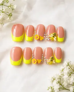 Bee Blossom French ( Short)