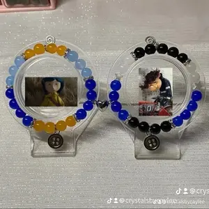 Coraline & Wybie matching bracelets