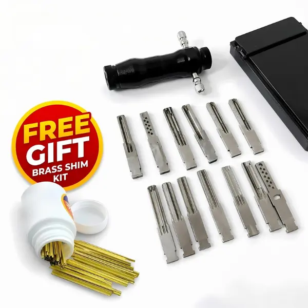 9pcs Multi-Function Hand Tool Mechanical Repair Kit, Professional Hardware Maintenance Tool Set with Aluminum Foil Strips, Heavy Duty Compact Hand Tools