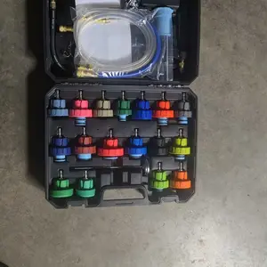 VEVOR 28 Pcs Radiator Pressure Tester Coolant Vacuum Purge Refill With Adapters