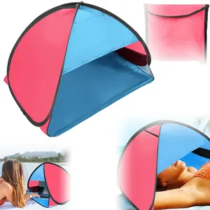 Mini Beach Tent, Automatic Instant Dog Tent, Portable Lightweight Pop-Up Shade, Ideal for Camping Hiking Picnic, Laptop Sunshade, Pop Up Canopy