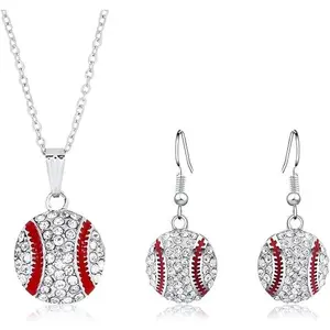 Veliora Gift B Baseball Earrings for Women Baseball Mom Accessories Essentials Game Day Fan Gifts Lightweight Sports Stud Earrings Jewelry Game Day Shirts Women