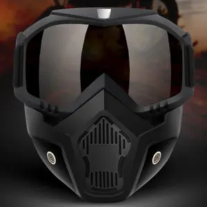 2026 New Skull Pattern Full Face Goggles, Motorcycle Helmet Riding Glasses, Anti-UV Windproof Sand Proof Mask, Welding Protective Eyewear