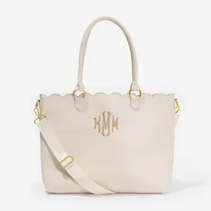 ML Marleylilly Monogrammed Laptop Tote Bag ML Marleylilly Monogrammed Laptop Tote Bag