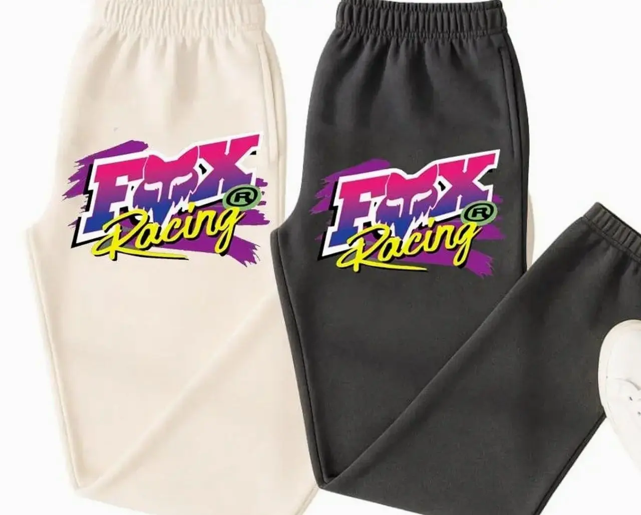 Fox Racing Inspired Sweatpants, Unisex Cotton Motocross Bottoms Pants, Racing Sweatpant, Comfy Dirt Bike Streetwear for Men and Women Riders, Trendy Top Sweatpants, Unisex Cotton Graphic Casual Sweatpants, Gift For Fan, Men and Women, Best Gift SS 0