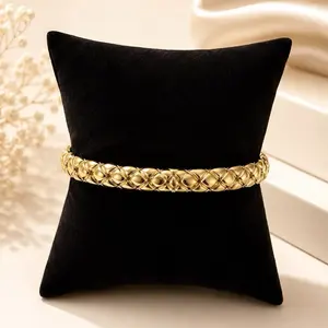 14K Gold Laminated XP Luxury Bangle Bracelet