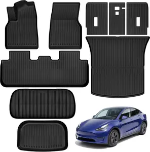 YINTATECH Floor Mats for Tesla New Model Y Juniper 2025-2026 5-Seater All-Weather YINTATECH Floor Mats for Tesla New Model Y Juniper 2025-2026 5-Seater All-Weather