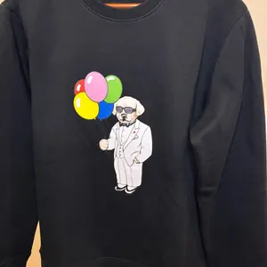 The Faction NYC Tuxedo Dog Sweatshirt Fleece Fashion Outfit Stylish Sweaters Tops