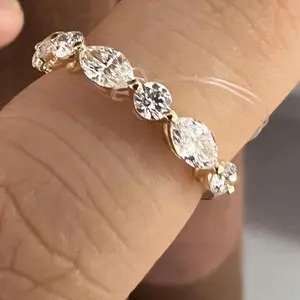 9k labgrown diamond ring 0.9g 0.8ct lf5135