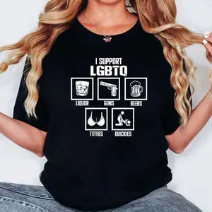 I Support Lgbtq Shirt, Funny Meme Shirt, Rainbow Pride Graphic Tee, Human Rights, Pride Flag Tee , Unisex Sweater Pullover Tee