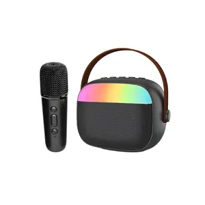 Bluetooth Speaker Microphone All-in-One Machine for Home Outdoor Karaoke Separate Mic Subwoofer Audio
