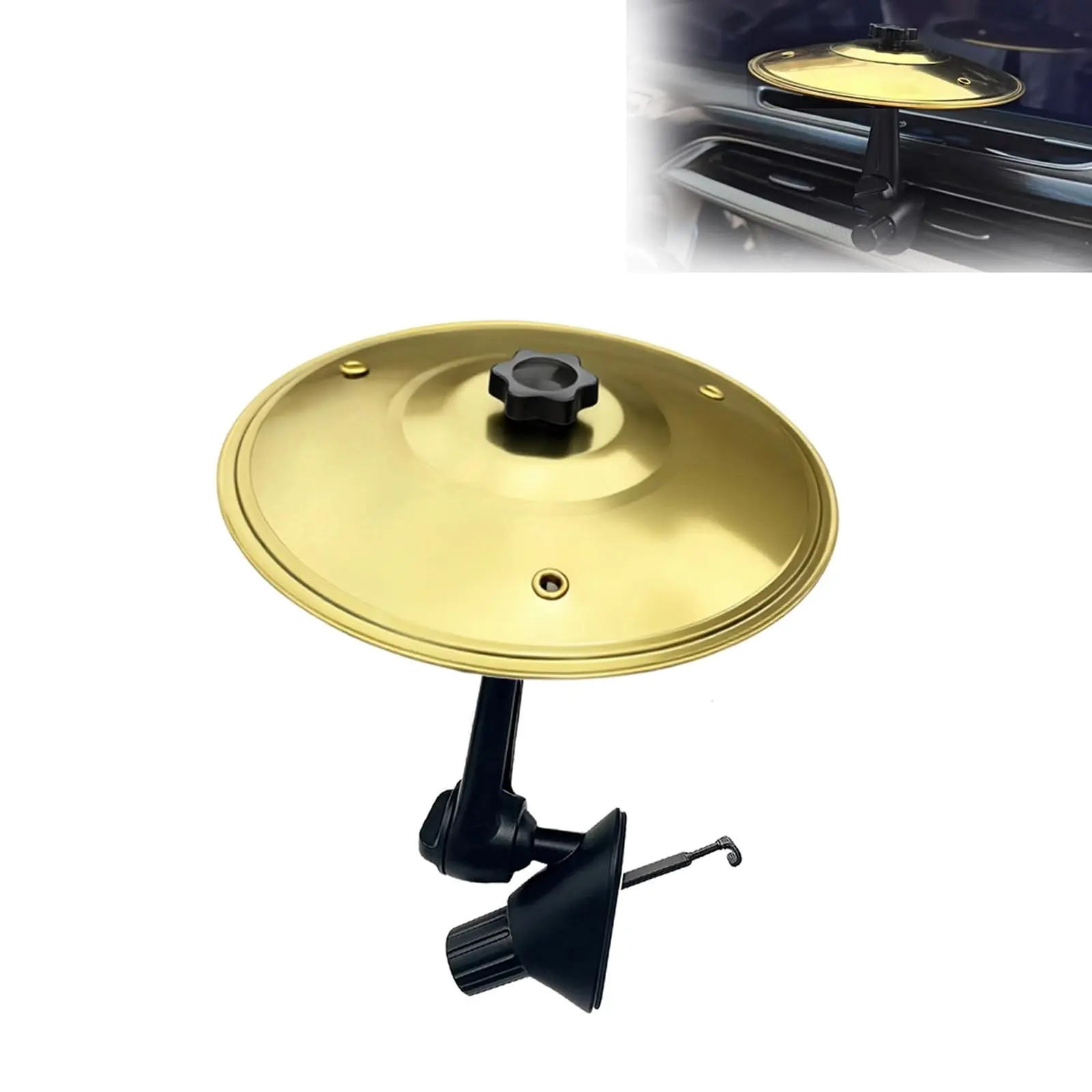 Multi-Piece Car Cymbal Vent Outlet Sign Drum Impact, Perfect Gift for Drummers Music Lovers, Ideal Present for Musicians, Car Interior Decoration, Car Interior Accessory, Car Accessories