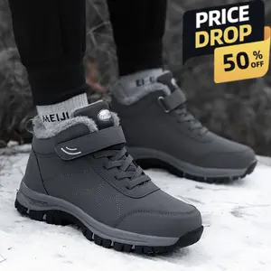 Ergonomic Winter Boots, Waterproof, Non-slip Cushioned Hiking Orthopedic Shoes, Unisex, Warm Hiking Orthopedic Boots