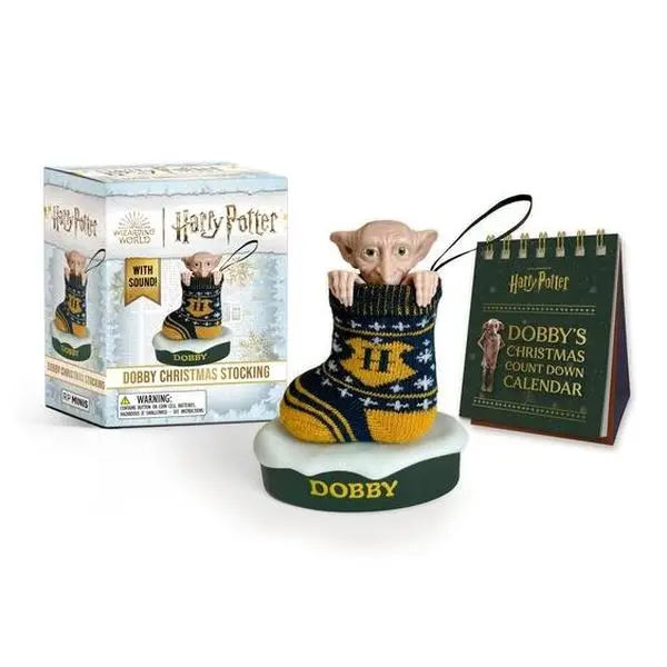 Harry Potter Dobby Christmas Stocking: With Sound! [With Battery] -- Donald Lemke - Paperback