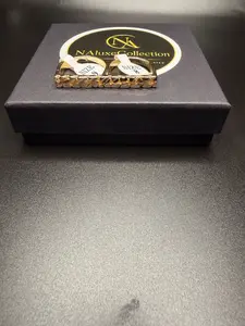 18K Gold Filled Two Finger Nuggets Ring