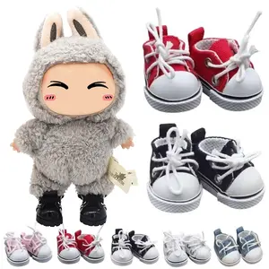 For LABUBU  Shoes Suitable for 17cm Labubu Dolls Shoes Boots Toys Casual Sports Shoes Dolls Accessories DIY Doll Toys