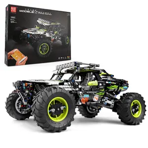 Mould King 18002 Buggy Off Road Car Climbing Vehicle Kids Toys 4WD APP Remote Control Building Block MOC Kit 1879 Pcs Monster Truck Construction