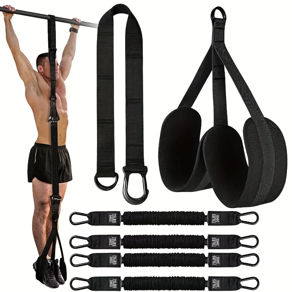 Black new pull up 300 pounds (4 ropes)