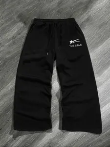Men's Casual Fitted Jogger Pants, Street Style Sports Leisure Wear, Fashion Essential for All Seasons, Comfortable & Stylish Design