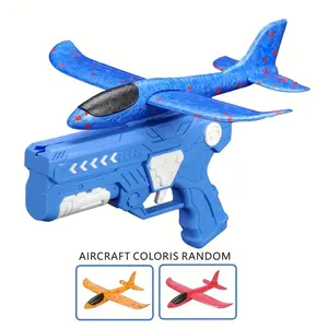 Explosive Burst Foam Airplane Toy, Boys Girls Birthday Gift, Safe Non-Toxic Material, Perfect for Party Favors & Playtime Fun! Portable