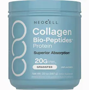 NeoCell Collagen Peptides Powder 20oz - Grassfed Protein Supplement SD- Advanced with 18 Essential Amino Acids