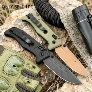 1pc 273 folding knife, non slip grip, fruit knife, essential for kitchen, a good choice for fishing, camping and exploration, holiday gift