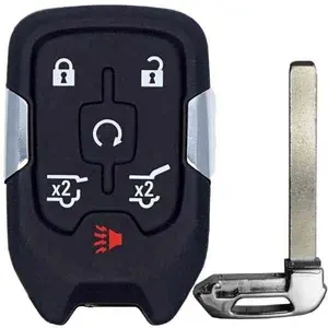 KEYS4LESS Replcament Smart Key Fob for Gmc Yukon 2016 Fcc HYQ1AA Part Number 13580802 13508278 13529634 13580804 13508280