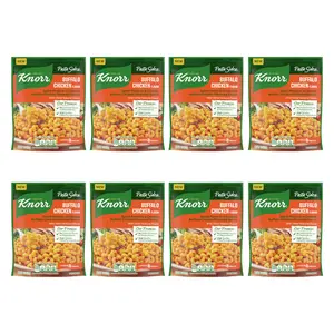 Knorr Pasta Sides Buffalo Chicken Flavor Pasta 8 ct for a Delicious + Quick Side Dish, with No Artificial Flavors or Preservatives, 4.2 oz