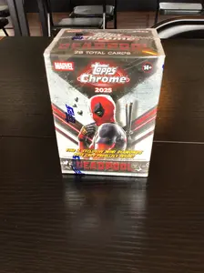 2025 Topps Chrome Marvel Deadpool Blaster