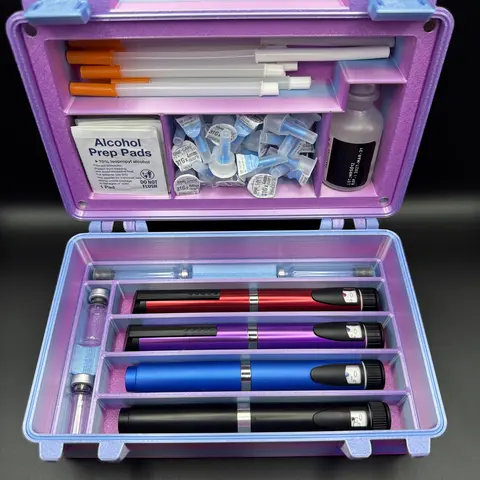 8 Pen Double Insert Pep Case with Built in Primer Cool Pens
