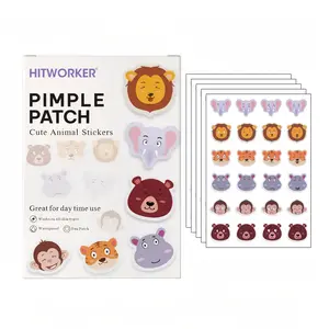 Cute Animal Hydrocolloid Patches – Fun & Effective Pimple Stickers for Clear Skin | Adorable Blemish Care Acne Gentle Peel Sensitive pimple patches pimple  pat  cfi
