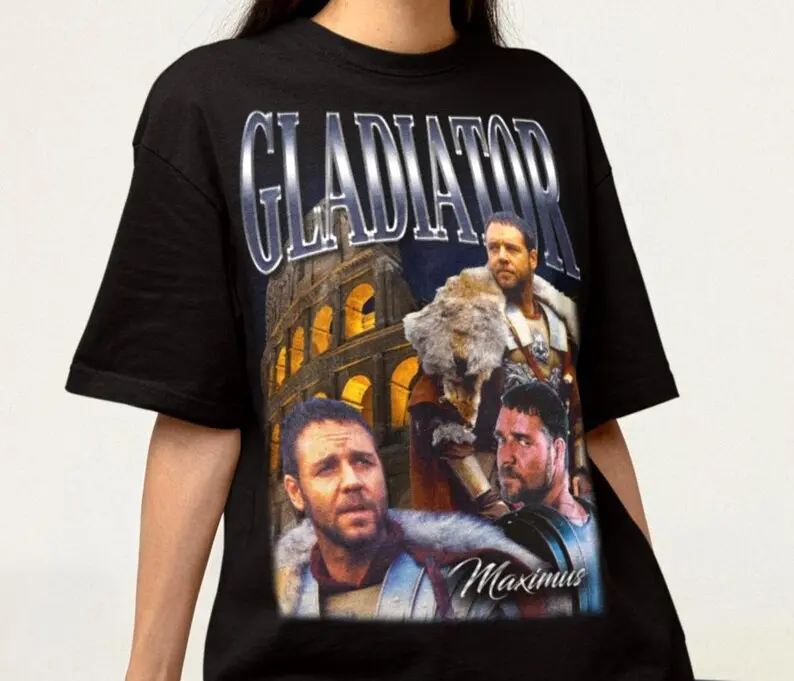 Gladiator Movie Shirt - Maximus Tshirt,Russell Crowe Shirt,Ridley Scott Movie Shirt,Commodus Shirt,Lucius Acacius