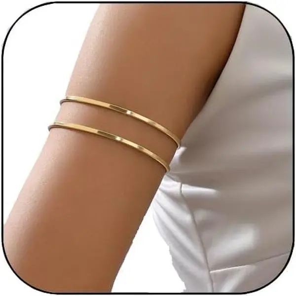 Minimalist Arm Cuff  for Women  Upper Arm Cuff  Arm cuff for Women Men Trendy