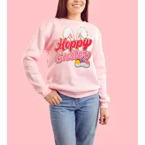 Happy Easter with Eggs Chenille Patch