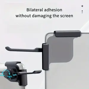 Foldable Compact Monitor Headphone Hook, Damage-Free Installation, Plastic Headset Mount, Ideal for Home and Gaming, Easy to Install