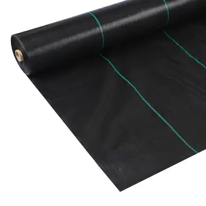 3.2 OZ 6 x 100 FT Weed Barrier Fabric,Heavy Duty Landscaping Fabric Weed Block Ground Fabric for Driveway or Gardening