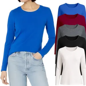 Women's T-Shirts, Women's Casual And Well-Fitting Long-Sleeved Shirts, Women's Long-Sleeved T-Shirts, Women's Daily, Holiday And Outdoor Wear, Women's Clothing For All Seasons, Outerwear For Women, Basic Women's Clothing affordable  basics