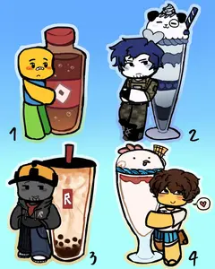 ROBLOX FORSAKEN Acrylic Keychain – Translucent Gamer Charms, Kawaii Bag Accessory, Cool Collectible Gift for Fans, Aesthetic Merch for Players