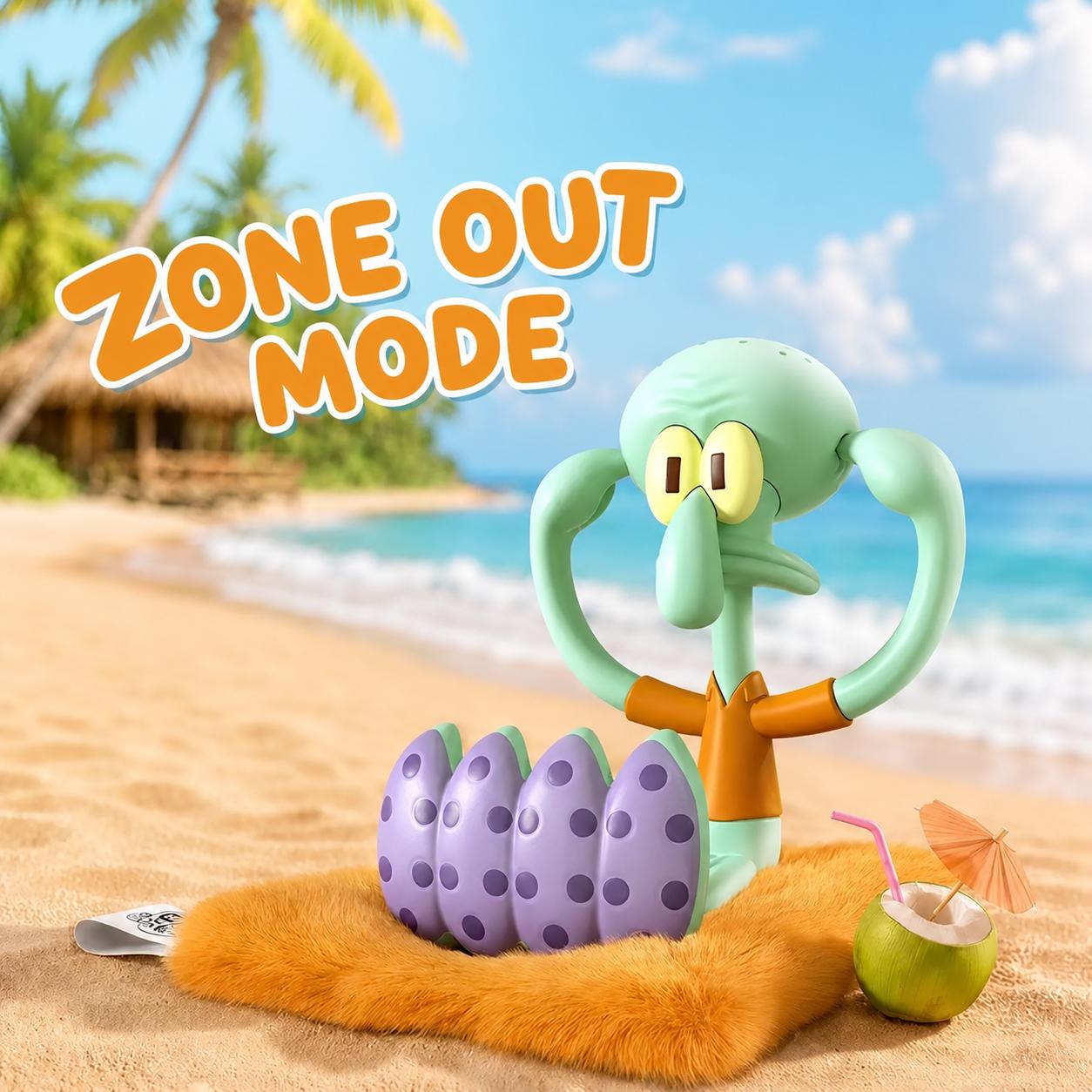 SpongeBob SquarePants Bikini Bottom Residents Summer Lazy Scented Plush Collection Adorable Flocked Plush Figure Official Themed Collectible Ideal Display Decor And Gift For Animation Fans