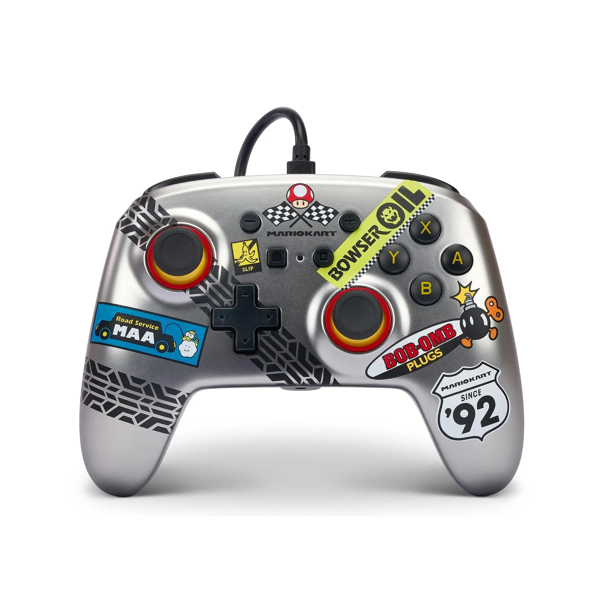PowerA Enhanced Nintendo Switch/Switch 2 Mario Kart Wired Controller
