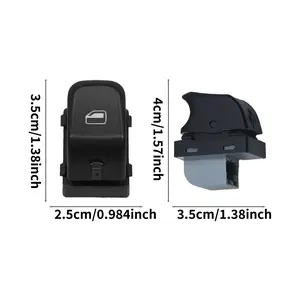 Replacement Glass Lift Switch Assembly for Audi A4 S4 Q5 Q3 A5, Fits 2008-2014 Models, Car Window Control Unit, High Value Automotive Part