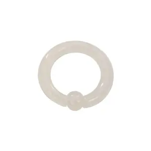 Glow In The Dark Acrylic Captive Bead Ring 8G 10G 12G CBR Nose Rings Hoop Septum Piercing Jewelry 12mm