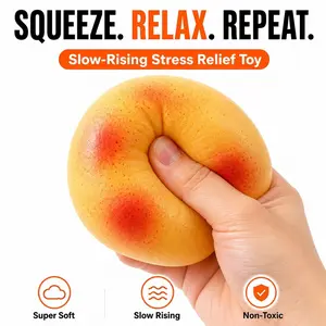 TikTok Sensation: The Viral Potato Squeeze Toy Sweeping the Internet! Thanks to its incredibly realistic food-like appearance, it helps you effectively alleviate the stress of work and study. It serves as a portable aid for relaxation and stress relief.